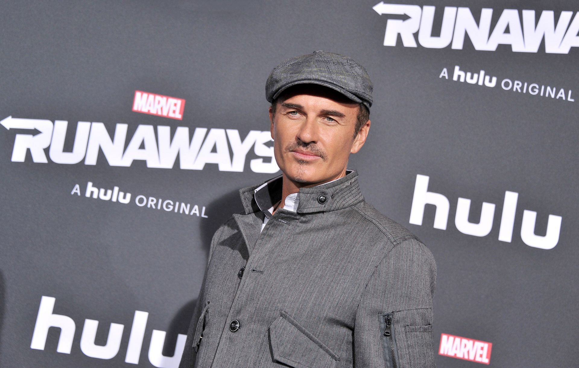 Julian McMahon at the premiere of Marvel's Runaways (Image via Getty)